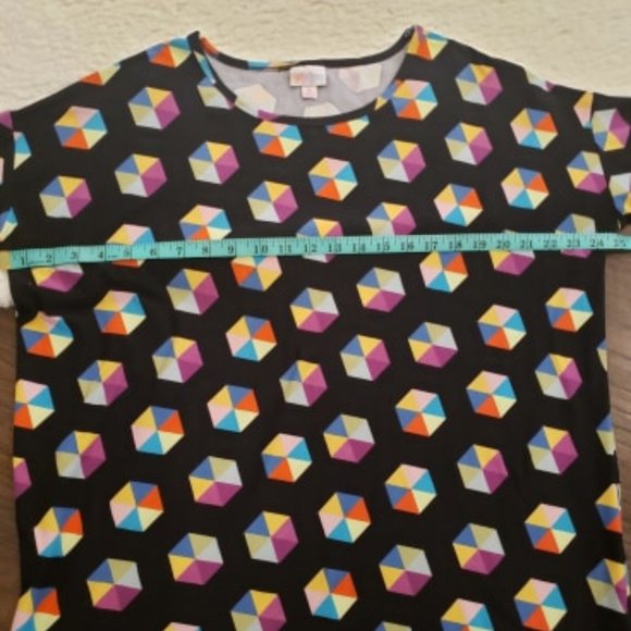 *10/$10* LulaRoe LLR Tunic Top Geometric Print - Picture 3 of 5